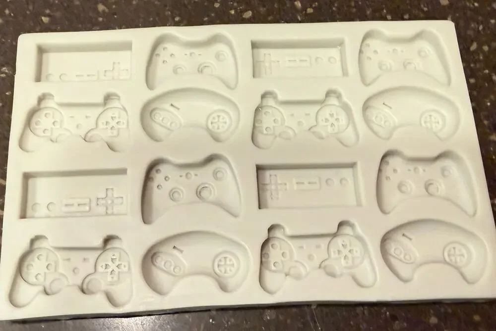 Game Controller Silicone Molds, Fondant Molds, Chocolate Candy Handmade Soap Ice